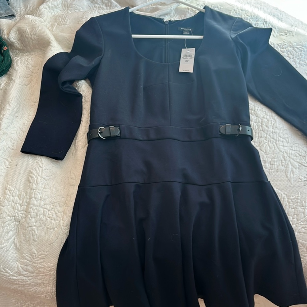Dark navy ann taylor dress